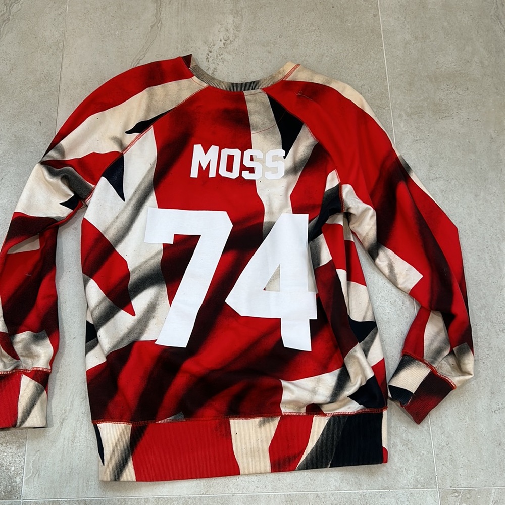 Eleven Paris rare Kate Moss Union Jack sweatshirt